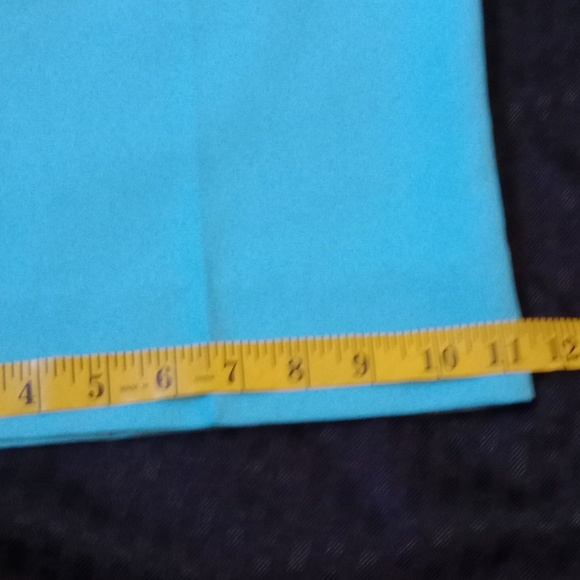 ASOS BLUE CROPPED PANTS, * ALTERED SIZE 14 - Picture 8 of 12